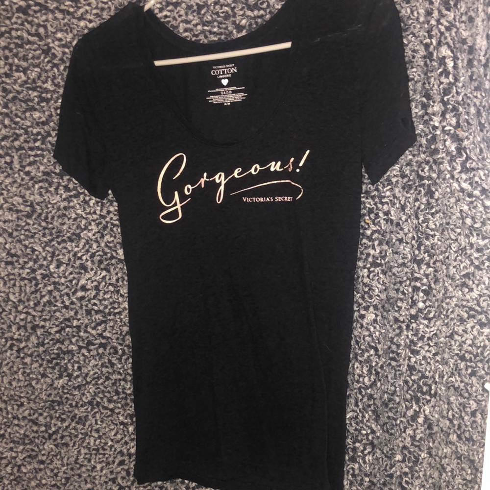 Black victorious secret shirt